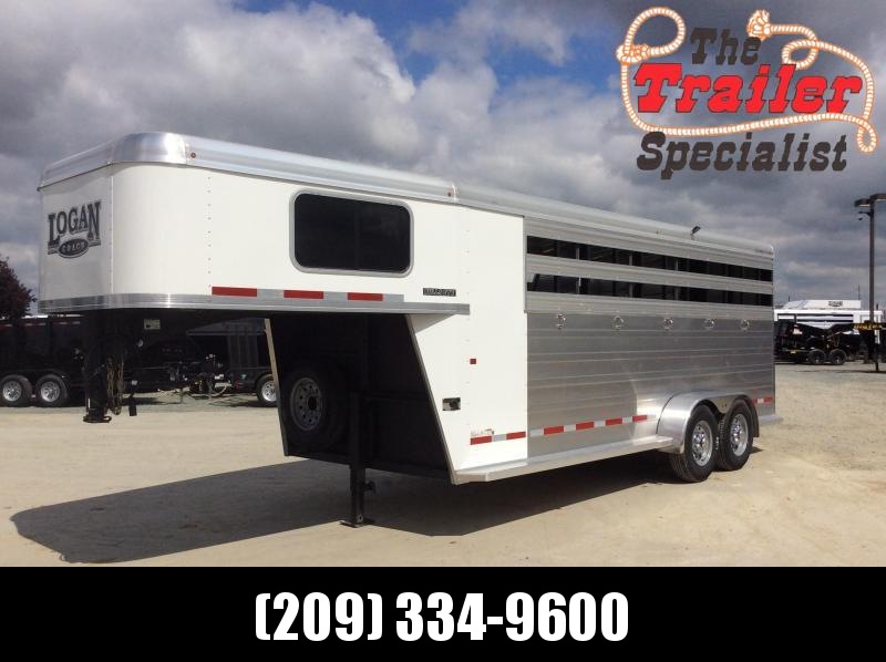 2020 Logan Coach 16' Bullseye Stock Combo GN Horse Trailer 2020 Logan Coach 16' Bullseye Stock Combo GN Horse Trailer