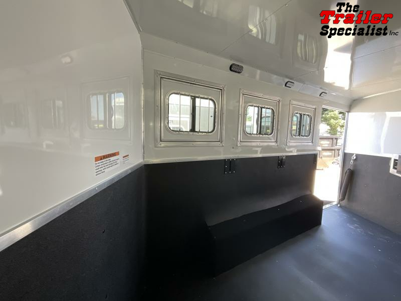 NEW 2024 Lakota Trailers C8415BB 4 Horse Charger 7'6" Tall, 8' Wide, 15'LQ Horse Trailer With **BUNK BEDS** 1754599457