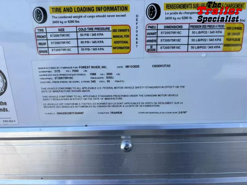 new Cargo (Enclosed) Trailers Cargo King  for sale, in Acampo, CA Thumbnail 15