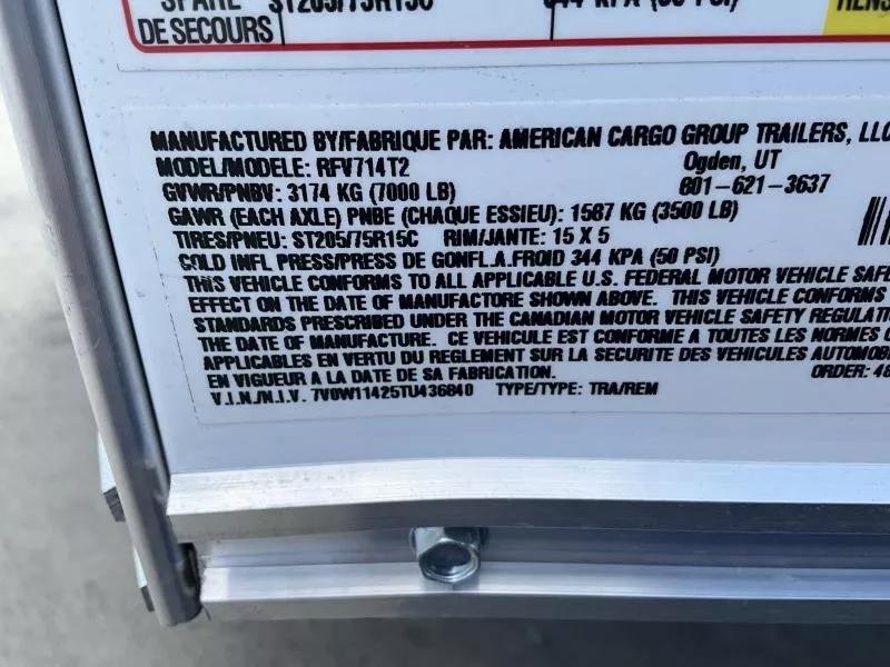 new Cargo (Enclosed) Trailers Wells Cargo  for sale, in Acampo, CA Thumbnail 16