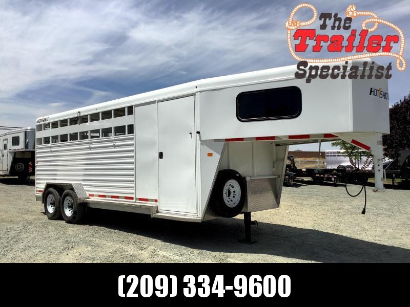 2017 Trails West Hotshot 20' Stock Combo Livestock Trailer 2017 Trails West Hotshot 20' Stock Combo Livestock Trailer