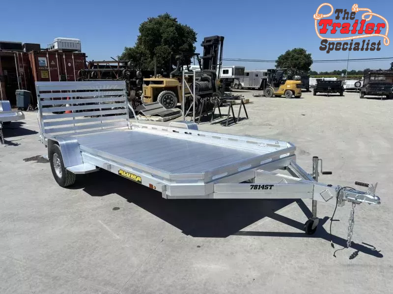 NEW 2026 Aluma 7814S-TG 78X14' 2,990 GVW Utility Trailer 1750355837
