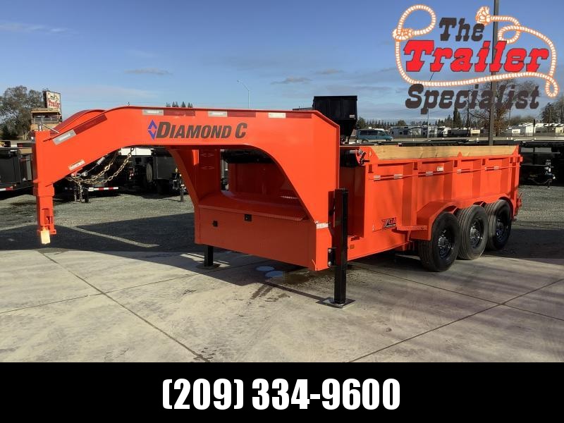 NEW 2022 Diamond C Trailers 24k gvwr LPD307L14X82GN Dump Trailer NEW 2022 Diamond C Trailers 24k gvwr LPD307L14X82GN Dump Trailer