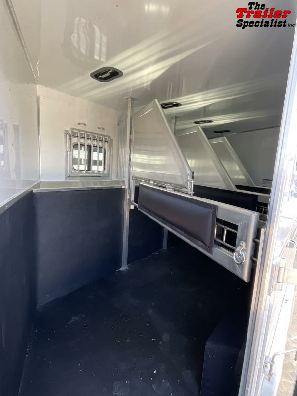 NEW 2024 Lakota Trailers C8415BB 4 Horse Charger 7'6" Tall, 8' Wide, 15'LQ Horse Trailer With **BUNK BEDS** 1754599445