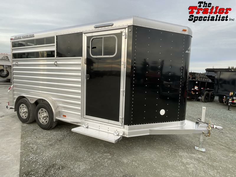 NEW 2023 Elite Trailers 2 Horse BP Horse Trailer