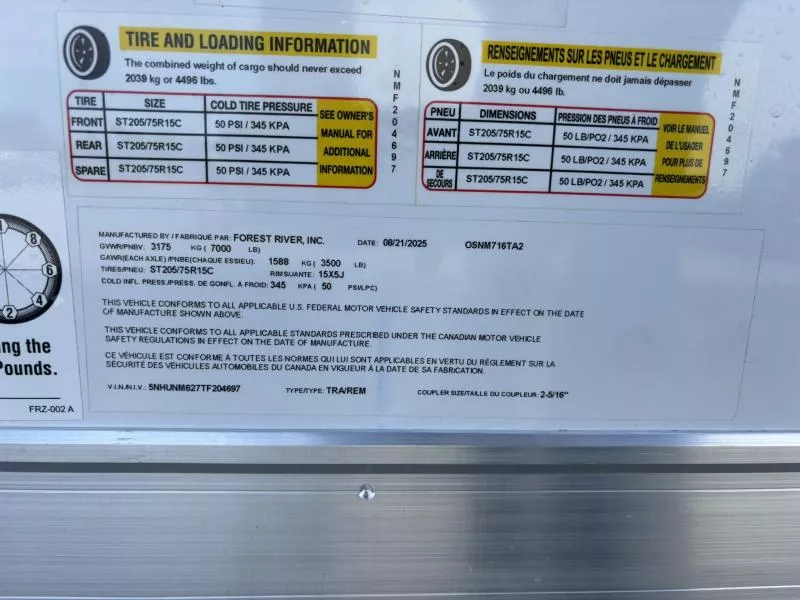 new Cargo (Enclosed) Trailers Cargo King  for sale, in Acampo, CA Thumbnail 13