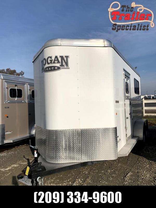 2021 Logan Coach Bullseye Straightload 2 Horse Horse Trailer *MORE PICTURES SOON* 2021 Logan Coach Bullseye Straightload 2 Horse Horse Trailer *MORE PICTURES SOON*