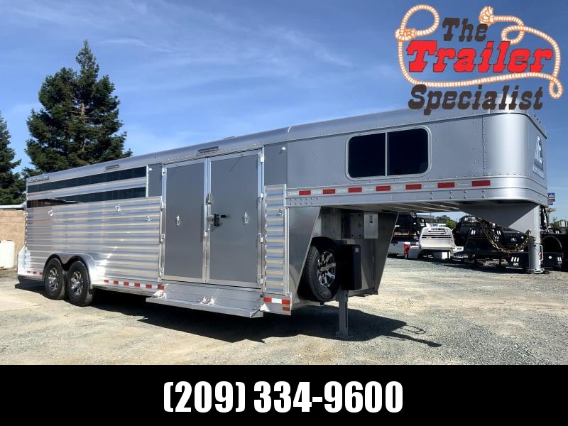 NEW 2022 Elite Trailers Stock Combo Double Tack Livestock Trailer NEW 2022 Elite Trailers Stock Combo Double Tack Livestock Trailer