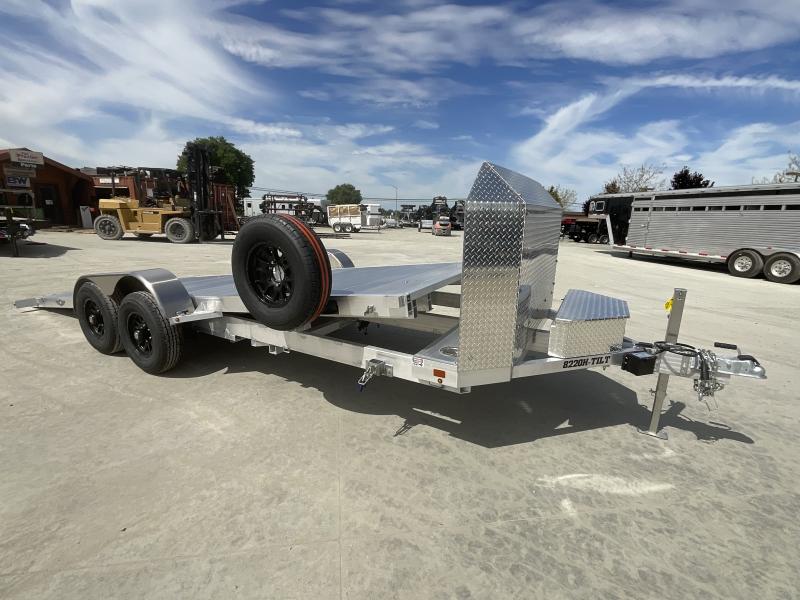 New 2026 Aluma 8220H-ANV-TILT-TA-EL 81"x244" 9,990 GVW Tilt Car Hauler