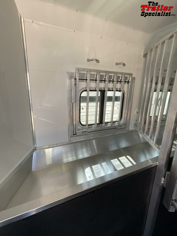 NEW 2024 Lakota Trailers C8415BB 4 Horse Charger 7'6" Tall, 8' Wide, 15'LQ Horse Trailer With **BUNK BEDS** 1754599450