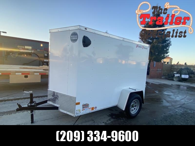 NEW 2023 Wells Cargo FT58S2D 5X8 2,990 GVW Cargo / Enclosed Trailer