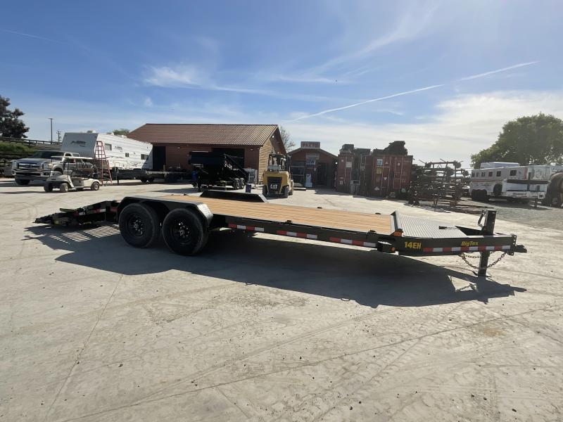 NEW 2025 Big Tex 14EH-20D3A-MR 7 x 20 15.4k GVW Equipment Trailer
