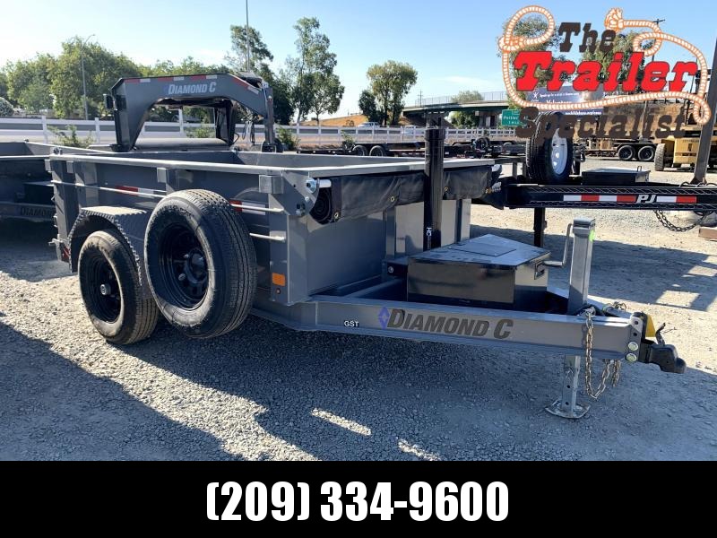 NEW 2021 Diamond C Trailers GST106L 8' x 60' Dump Trailer NEW 2021 Diamond C Trailers GST106L 8' x 60' Dump Trailer