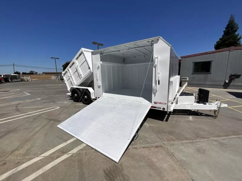 NEW 2025 Five Star DT818012 8.5FT X 18FT D14,  9,990K GVWR Dump Trailer   