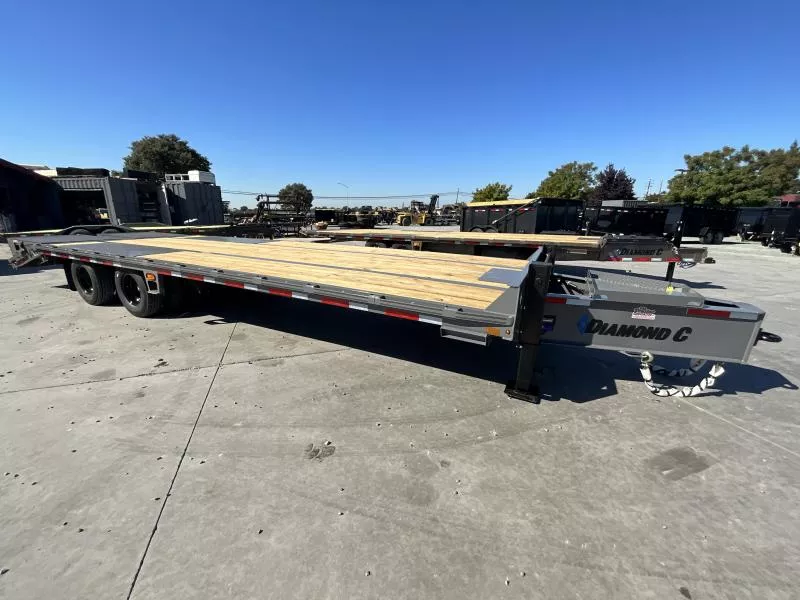 NEW 2026 Diamond C Trailers PX212L28X102MR  102IN X 28FT 25.9K GVW TANDEM MAX RAMPS  	