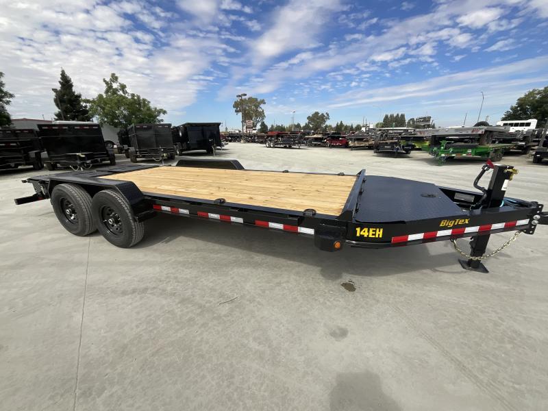 NEW 2025 Big Tex 14EH-18D3A-MRBK 7 x 20 15.4k GVW Equipment Trailer