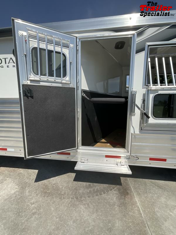 NEW 2024 Lakota Trailers C8415BB 4 Horse Charger 7'6" Tall, 8' Wide, 15'LQ Horse Trailer With **BUNK BEDS** 1754599426