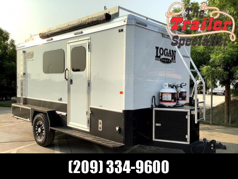NEW 2022 Logan Coach Base Camp 15' Expedition Pkg Enclosed Cargo Trailer NEW 2022 Logan Coach Base Camp 15' Expedition Pkg Enclosed Cargo Trailer