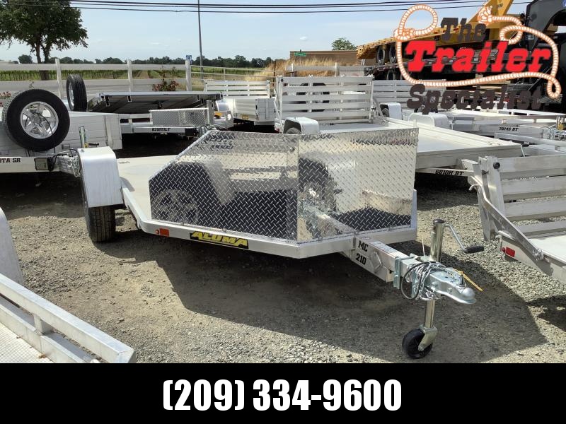 NEW 2023 Aluma MC210S-R-RTD 78X138 2,990 GVW Motorcycle Trailer NEW 2023 Aluma MC210S-R-RTD 78X138 2,990 GVW Motorcycle Trailer