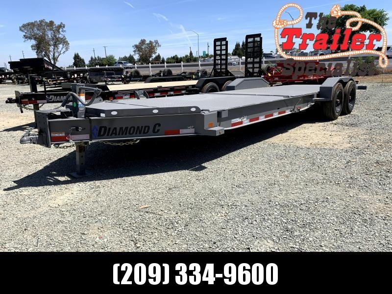 NEW 2021 Diamond C Trailers HDT208L 80" X 24' Equipment Trailer NEW 2021 Diamond C Trailers HDT208L 80" X 24' Equipment Trailer