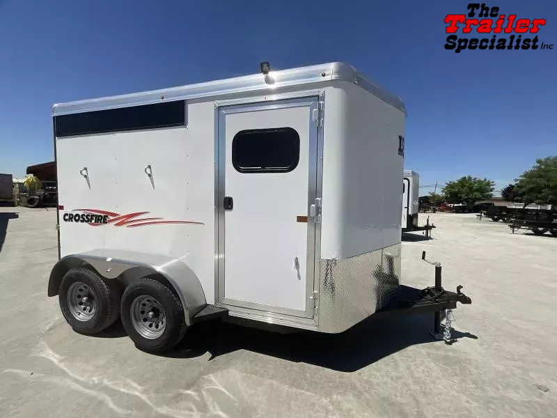 NEW 2025 Logan Coach Crossfire CROSSFIRE2BP 2H BP Horse Trailer
