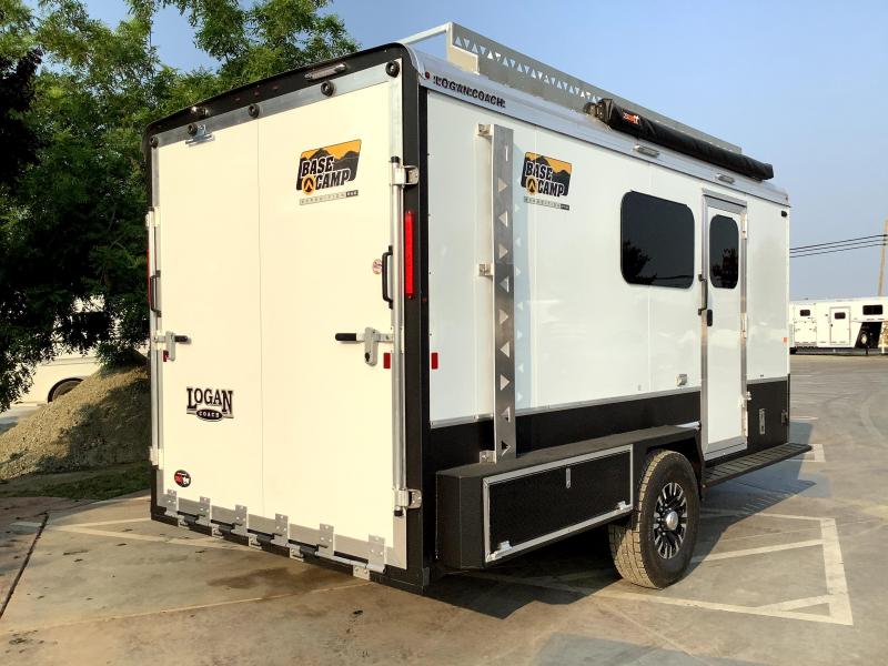 NEW 2022 Logan Coach Base Camp 15' Expedition Pkg Enclosed Cargo Trailer Living Quarter