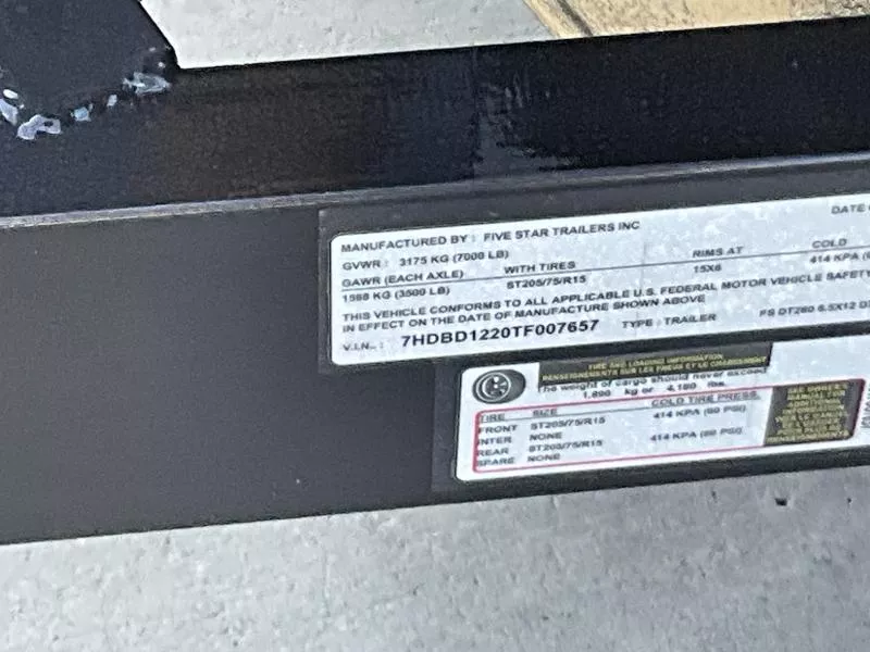 new Dump Trailers Five Star  for sale, in Acampo, CA Thumbnail 14