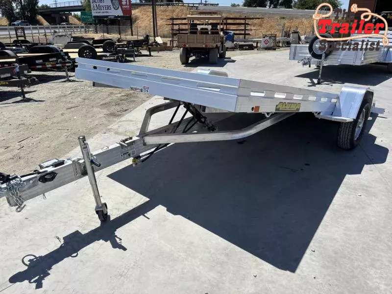 NEW 2026 Aluma 7815S-EL 78IN X 15FT 4250 GVW SINGLE AXLE UTILITY TRAILER 1750363058