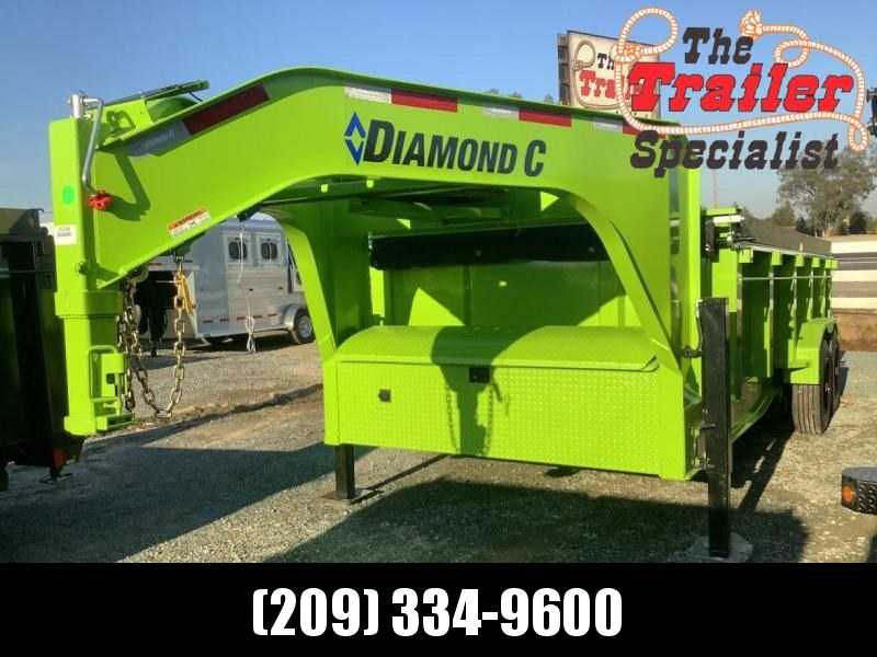 NEW 2022 Diamond C Trailers LPD208L 7' x 16' 18k Dump Trailer NEW 2022 Diamond C Trailers LPD208L 7' x 16' 18k Dump Trailer