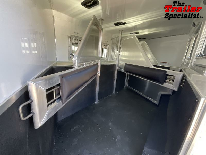 NEW 2024 Lakota Trailers C8415BB 4 Horse Charger 7'6" Tall, 8' Wide, 15'LQ Horse Trailer With **BUNK BEDS** 1754599447