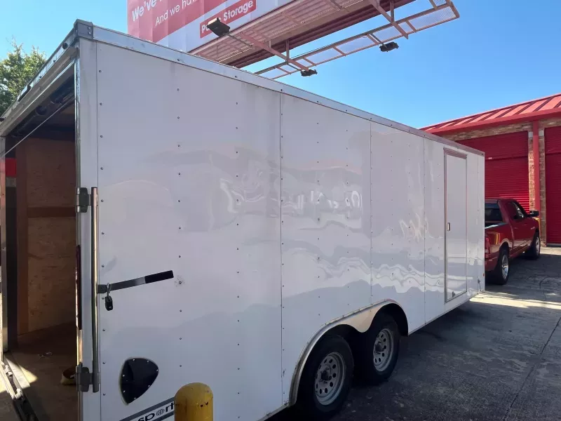 used Cargo (Enclosed) Trailers Haulmark Motorcoach  for sale, in Keller, TX Thumbnail 2