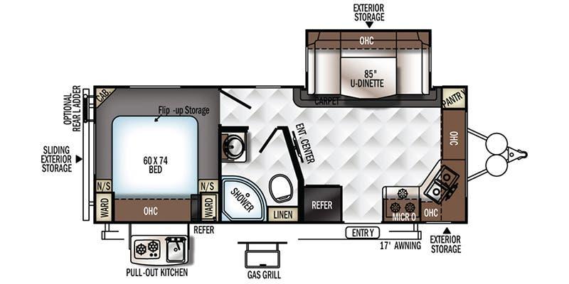 2018 Forest River Rockwood Mini Lite 2506s Colton Rv In Ny Buffalo Rochester And Syracuse Ny Rv Dealer Fifth Wheel Campers And Class A Motorhomes For Sale In Ny