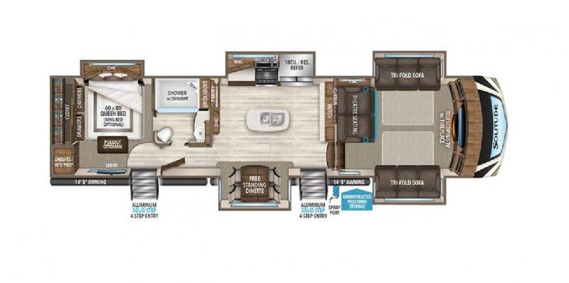 2018 Grand Design Rv Solitude 379fls Colton Rv In Ny Buffalo Rochester And Syracuse Ny Rv Dealer Fifth Wheel Campers And Class A Motorhomes For Sale In Ny