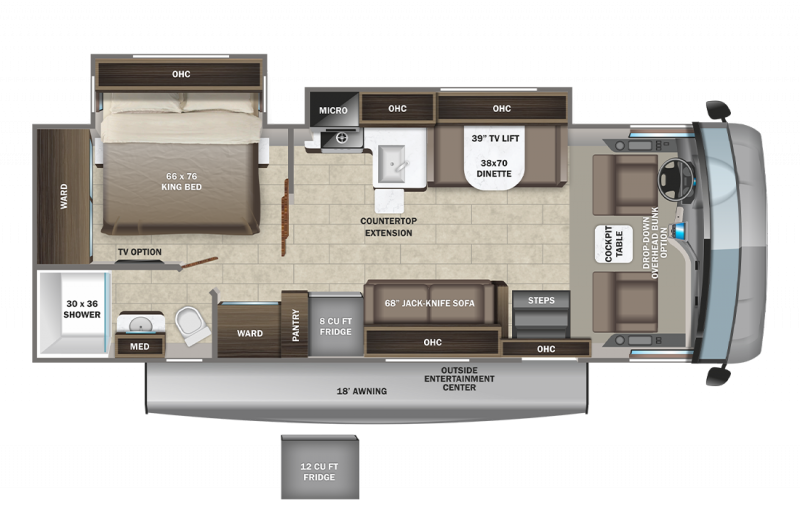 new Camper / RV Entegra Coach Vision for sale, in Wind Gap, PA Thumbnail 26