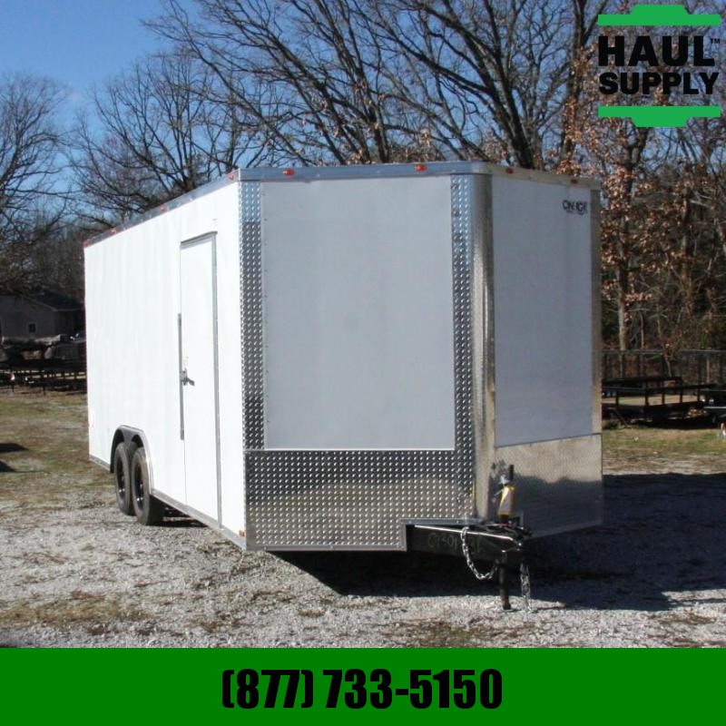 Cynergy Cargo 8.5X20 7K V-NOSE ENCLOSED CAR HAULER REAR Cynergy Cargo 8.5X20 7K V-NOSE ENCLOSED CAR HAULER REAR
