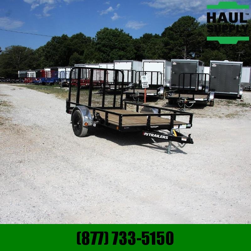 PJ Trailers 77X10 UTILITY TRAILER W/FOLD IN GATE PJ Trailers 77X10 UTILITY TRAILER W/FOLD IN GATE