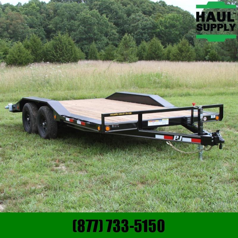 PJ Trailers 102X16 10K Buggy Hauler Equipment Trailer PJ Trailers 102X16 10K Buggy Hauler Equipment Trailer