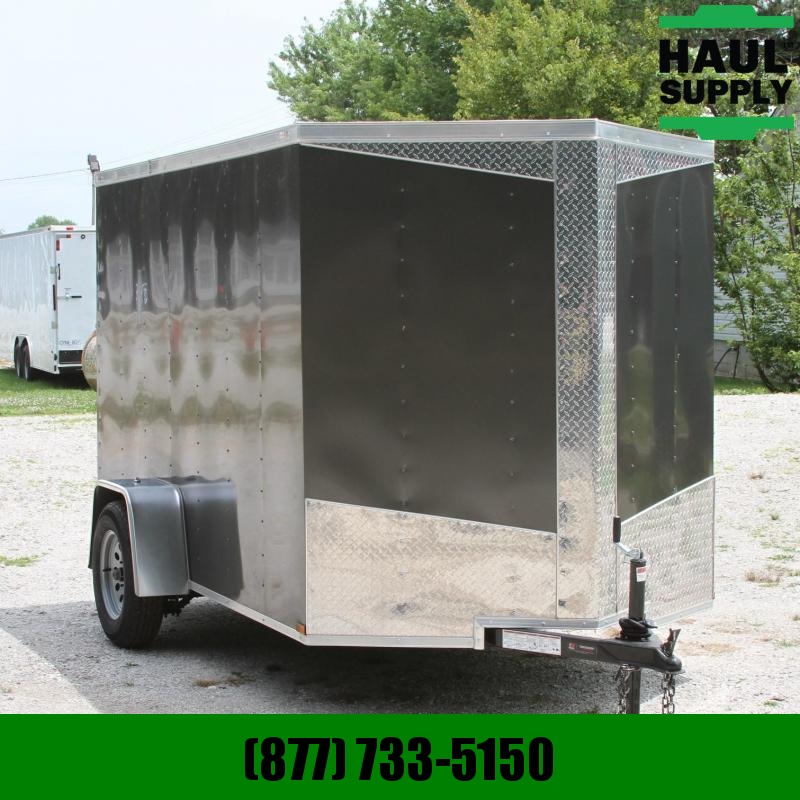 Lark 6X10 V-nose Cargo Trailer Rear Ramp LEDs Lark 6X10 V-nose Cargo Trailer Rear Ramp LEDs