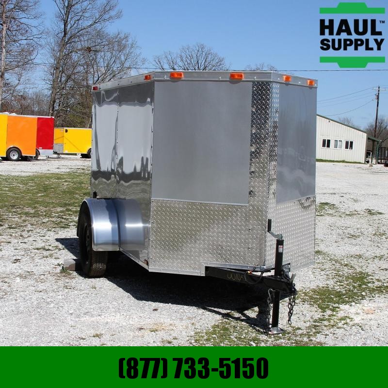 Cynergy Cargo 5X8 V-NOSE CARGO TRAILER SINGLE SWING DOO Cynergy Cargo 5X8 V-NOSE CARGO TRAILER SINGLE SWING DOO