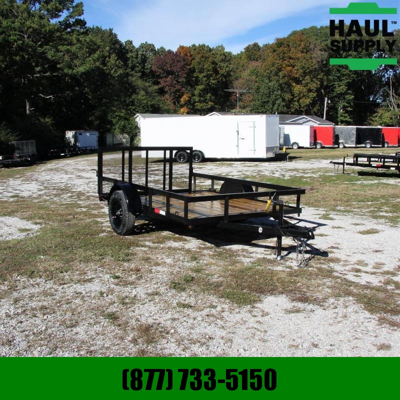 L&O Manufacturing 76X10 SINGLE AXLE UTILITY W/DOVE AND 3FT L&O Manufacturing 76X10 SINGLE AXLE UTILITY W/DOVE AND 3FT