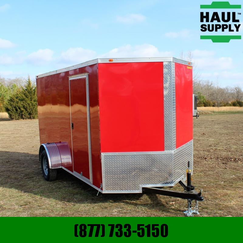 Traveler Cargo 6X12 V-NOSE CARGO TRAILER ROOF VENT REAR Traveler Cargo 6X12 V-NOSE CARGO TRAILER ROOF VENT REAR