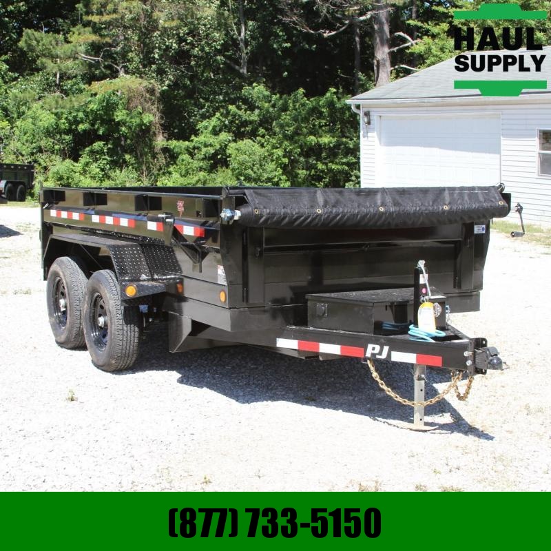 PJ Trailers 72X12 10K DUMP W/SPLIT GATE PJ Trailers 72X12 10K DUMP W/SPLIT GATE