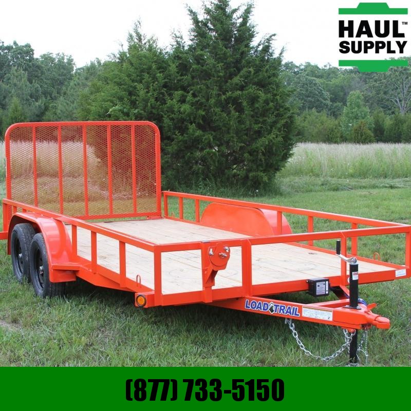 Load Trail 83X16 TA 7K Utility Trailer 4ft Fold-in G Load Trail 83X16 TA 7K Utility Trailer 4ft Fold-in G