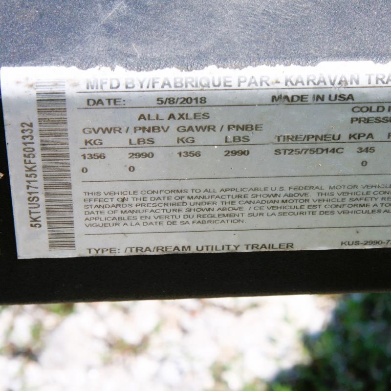 used Utility Trailers Karavan Trailers  for sale, in Garfield, AR Thumbnail 7