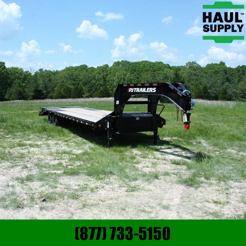 PJ Trailers 102X32 25K GOOSENECK LOW PRO FLATDECK TRA PJ Trailers 102X32 25K GOOSENECK LOW PRO FLATDECK TRA