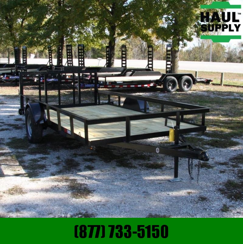 L&O Manufacturing 76X14 UTILITY TRAILER W/DOVE AND 3FT GATE L&O Manufacturing 76X14 UTILITY TRAILER W/DOVE AND 3FT GATE