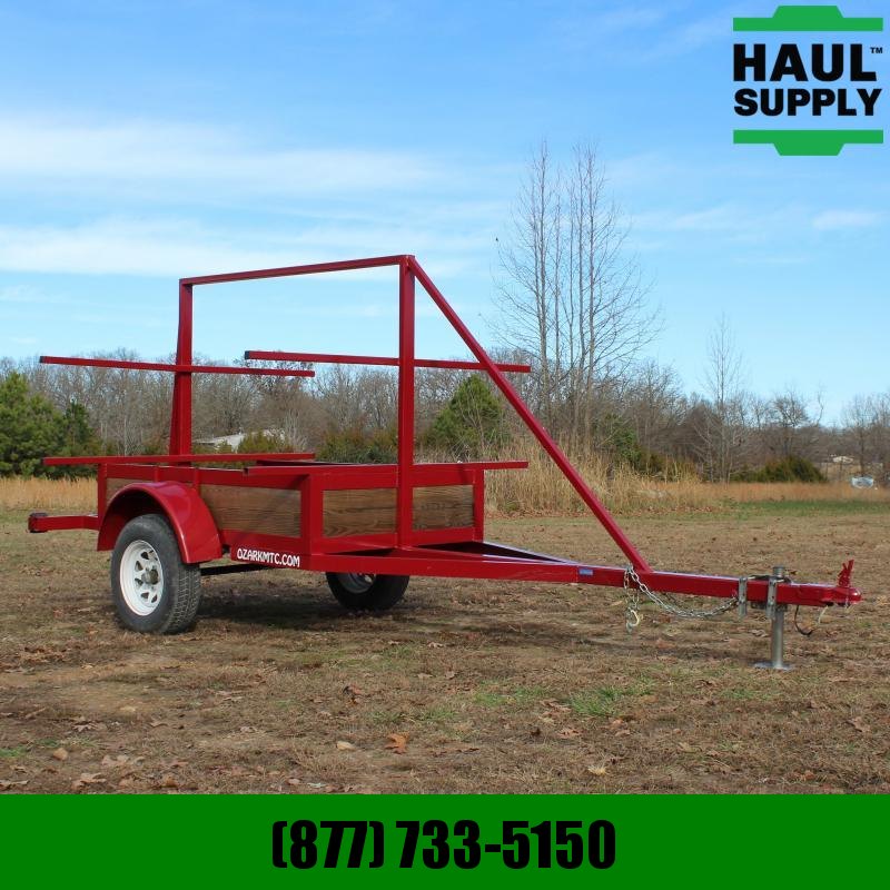 Homemade 4X6 4 PLACE KAYAK CANOE TRAILER Homemade 4X6 4 PLACE KAYAK CANOE TRAILER