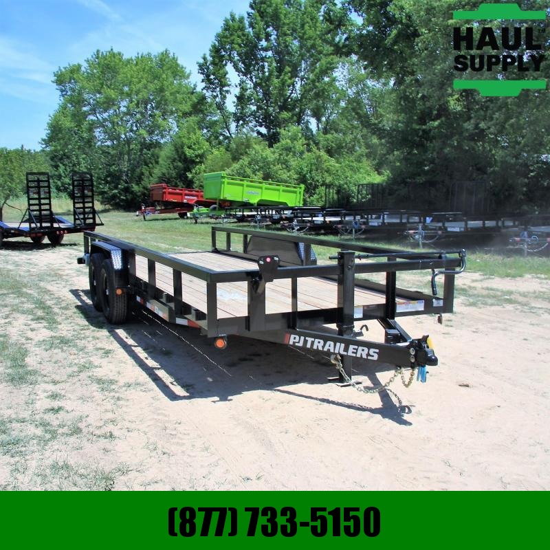 PJ Trailers 83X20 14K ANGLE PIPETOP EQUIPMENT TRAILER PJ Trailers 83X20 14K ANGLE PIPETOP EQUIPMENT TRAILER