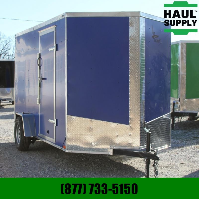 Lark 6X12 XT V-NOSE CARGO TRAILER REAR RAMP SI Lark 6X12 XT V-NOSE CARGO TRAILER REAR RAMP SI