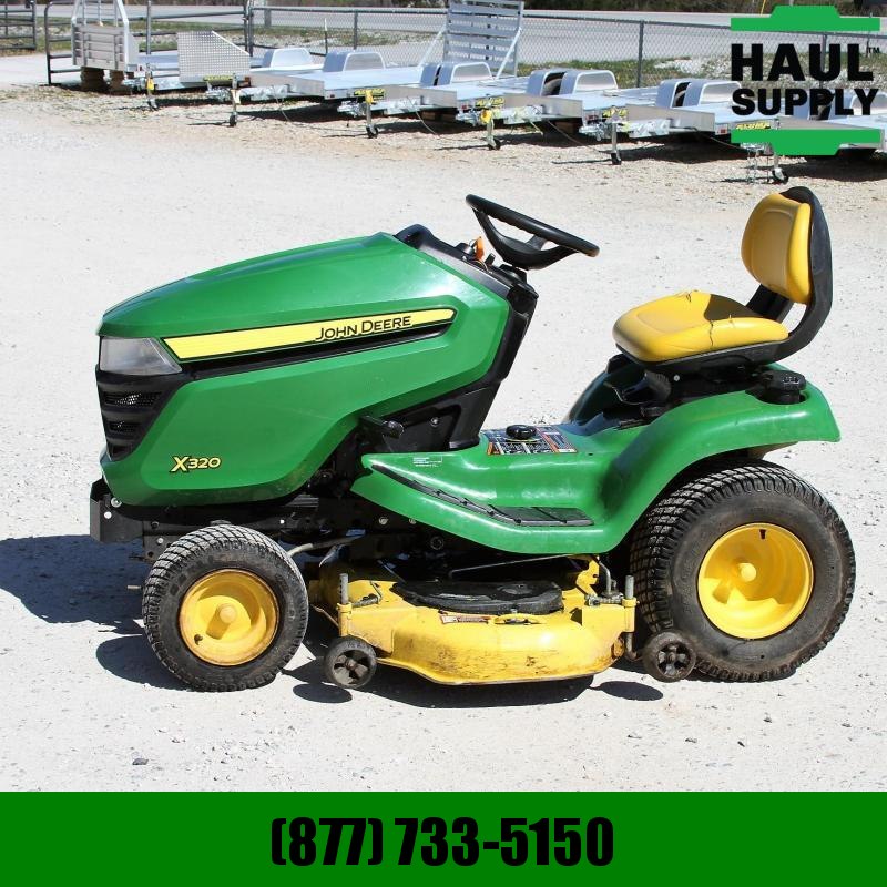 John Deere JOHN DEERE X320 22HP 48" CUT HYDROSTATIC John Deere JOHN DEERE X320 22HP 48" CUT HYDROSTATIC